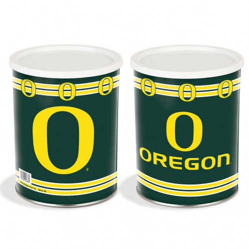 popcorn girl las vegas oregon ducks popcorn tin gift